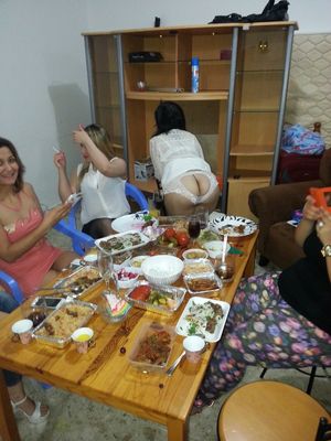 Drunken passed out pissed off whores