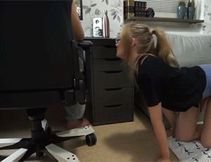 Helping Daddy Relax #1