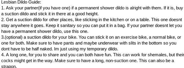 Just some tips for you hotties