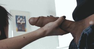 Watching her handle him