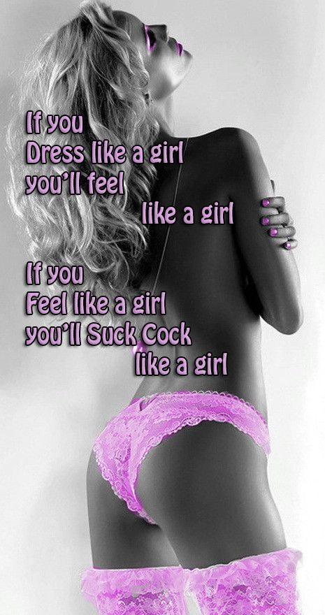 You love to wear pink, don't you sissy?