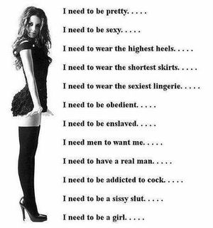 What's stopping you? Be who you want to be!