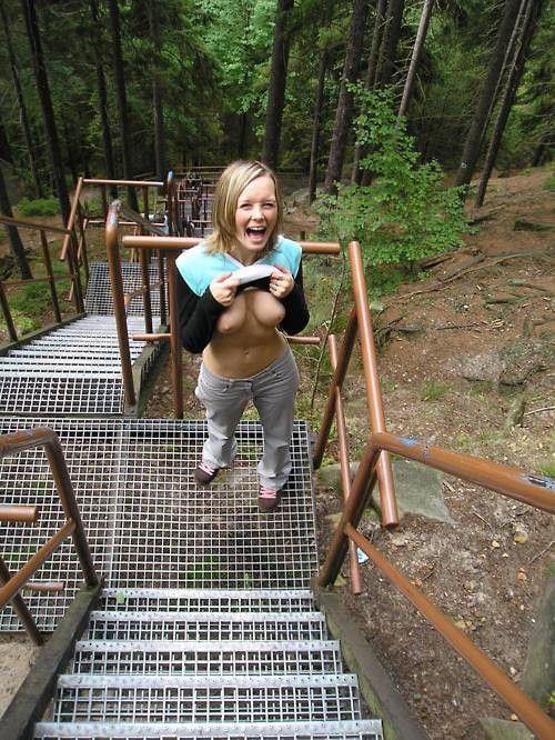 Flashing Tits 6