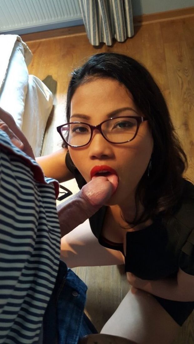 Asian blowjob