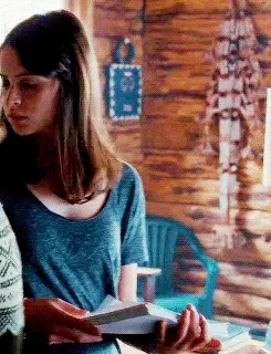 Sexy Felicity Jones Green Top
