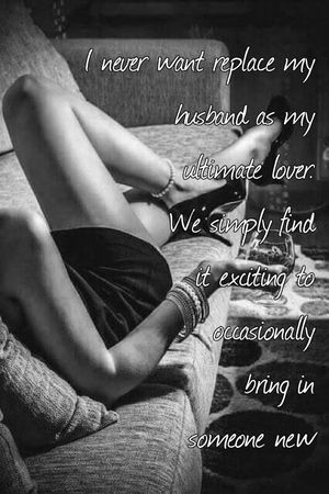 Husband first, but...