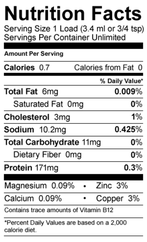 Nutrition Facts