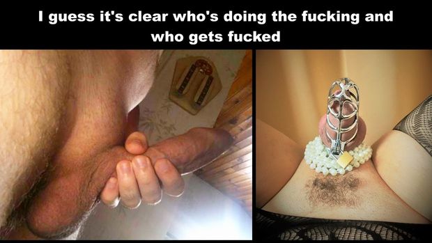 I guess it's clear who's doing the fucking and who gets fucked