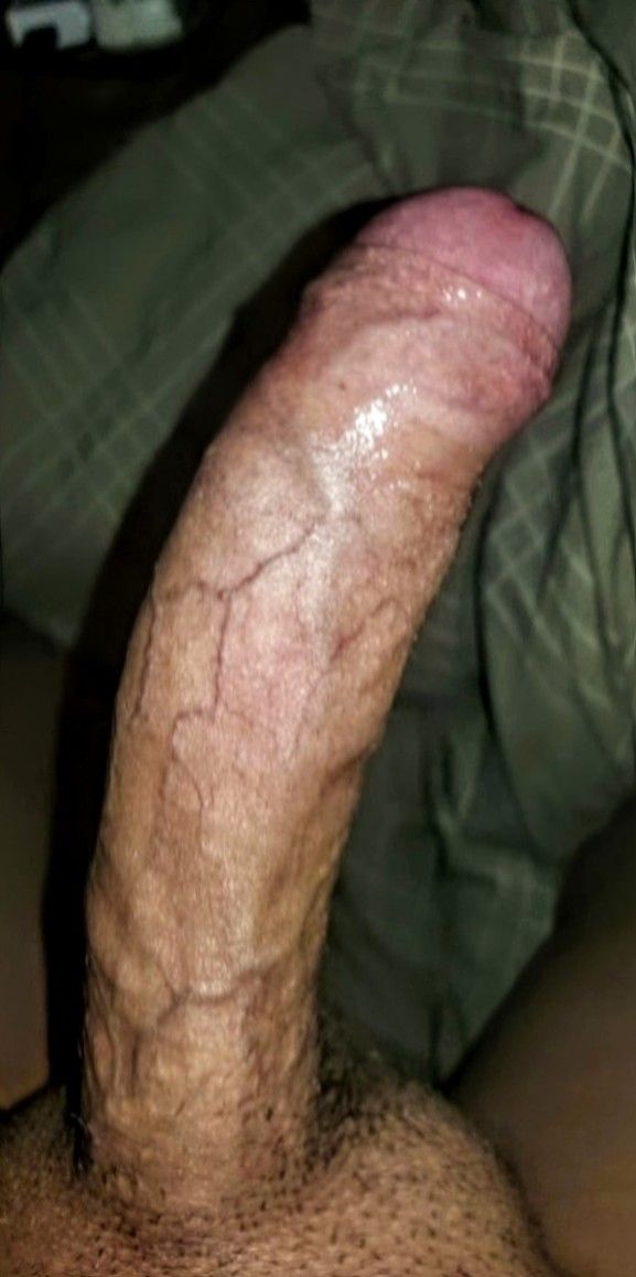 Just my stonehard, veiny fucking cock ready to cum