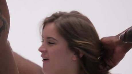 Interracial anal sandwich with black nasty studs with huge cocks with Evelina Darling