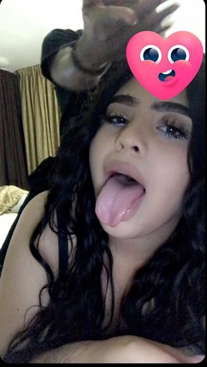 getting dogged from the back with her mouth open