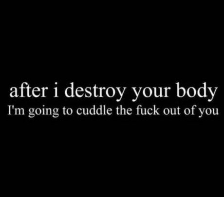 Destroy And Cuddle