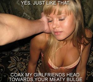 Coax me? Hell, I don't need any coaxing