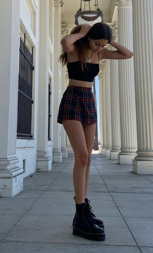 Enjoy watching her get naked while her friends suck you off.