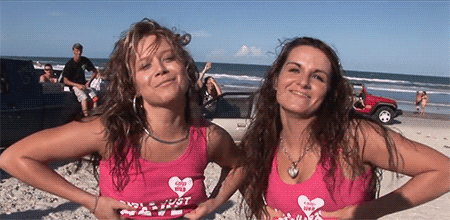 Flashing on the Beach