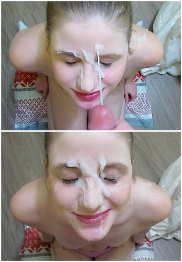 Cum in air facial