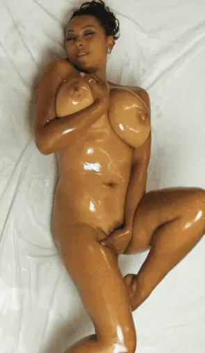Oiled Up MILF....