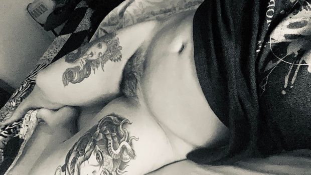 Tattooed bitch