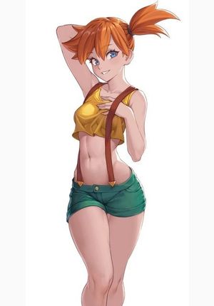 Modest misty looking sexy