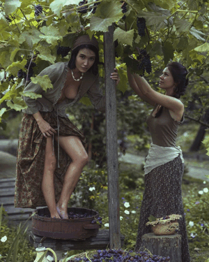 she can stomp my grapes