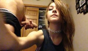 she show her to her BF