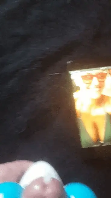 Tribute of my cock spurting cum to my sexy friends tits