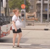 Lilydreamboobs - MASSIVE BRALESS outside