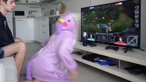 When he doesn't take the hint I didn't invite him over just to play video games