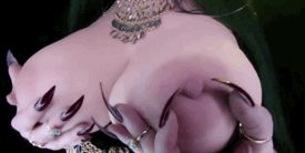 Nipples between the claws