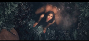 Nicki Minaj only swims naked