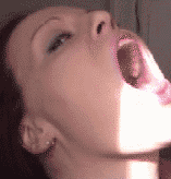 She loves it when there's a lot of cum