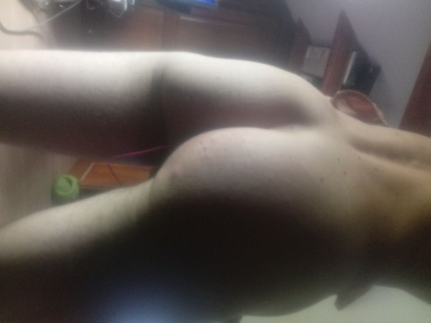 Skinny ass plugged in