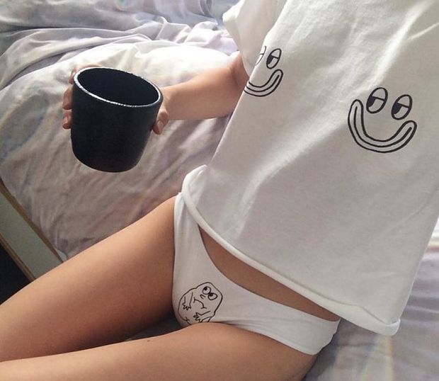 Itty bitty panties