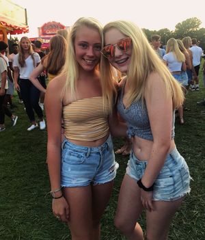 Sexy blonde with Sexy blonde