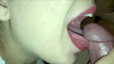 Feeling it hit your throat
