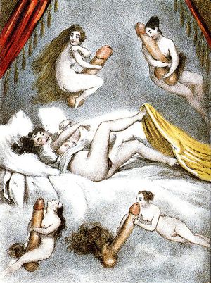 She dreams of a big cock