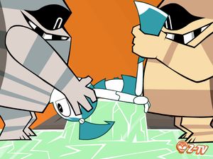 Jenny slammed from both ends