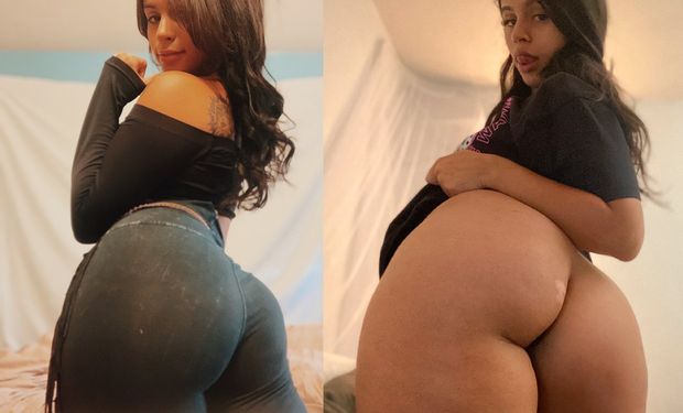 Angelic Britt, in and out of pants