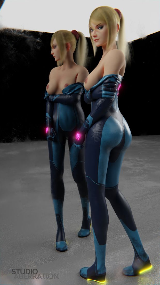 Samus Aran Mirror 1b(StudioAbberation)
