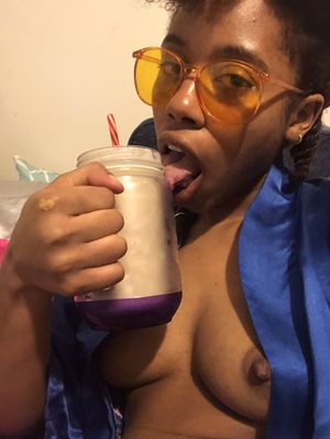 Breakfast with ugly bitch