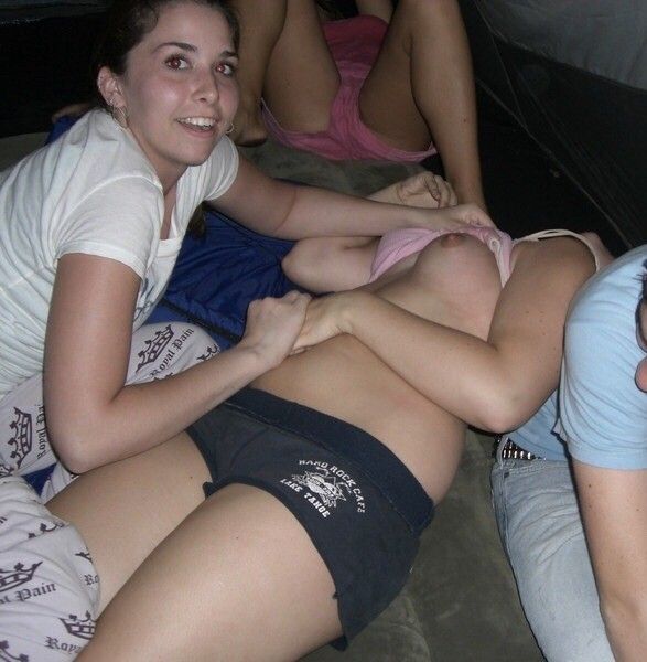 drunk at party