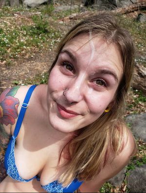 Outdoors post facial