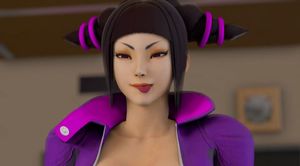 Han Juri still starring at...