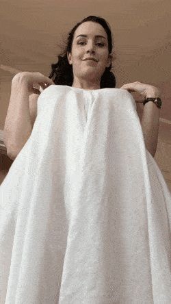 Hot hairy thot showing nude on premium