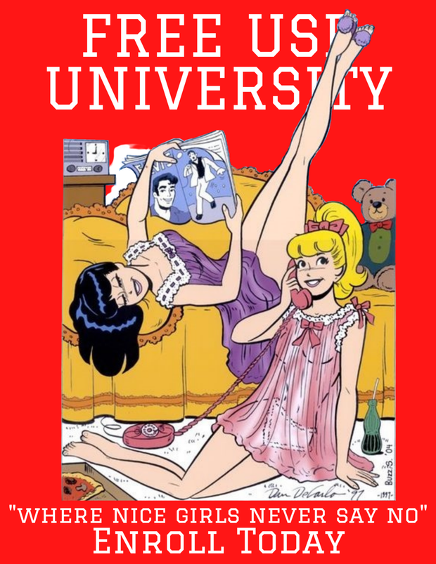 Guys, FUU offers a 1st class education & all the free pussy you can handle!