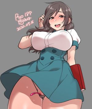 upskirt hentai chick drawn by agawa_ryou