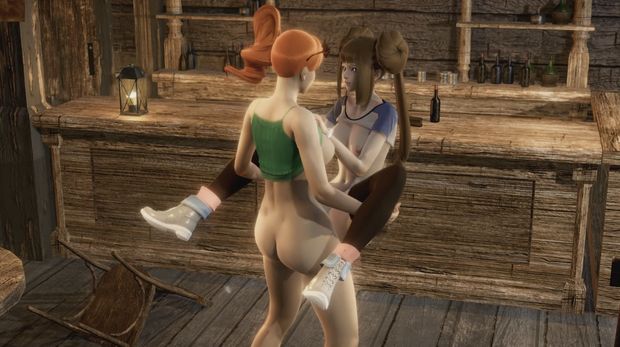 Pokemon - Futa - Sonia x Rosa