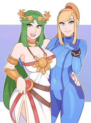Palutina and samus