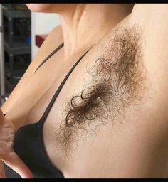 Want a mouthful of pit hair