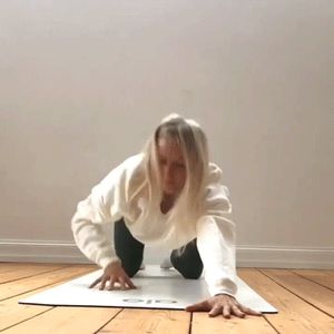 Your mom preparing for the train she will be receiving from your friends